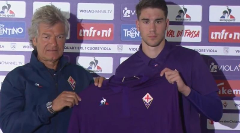 Maglia Home Fiorentina DUSAN VLAHOVIC